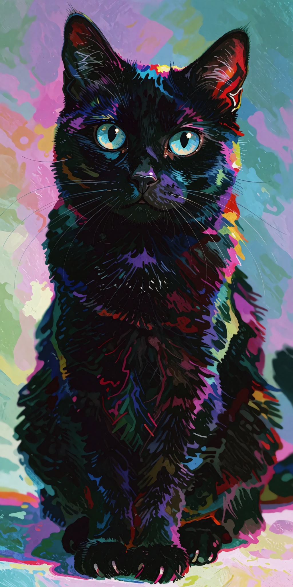 abstract,  colorful,  sharp details on Tensor.Art
