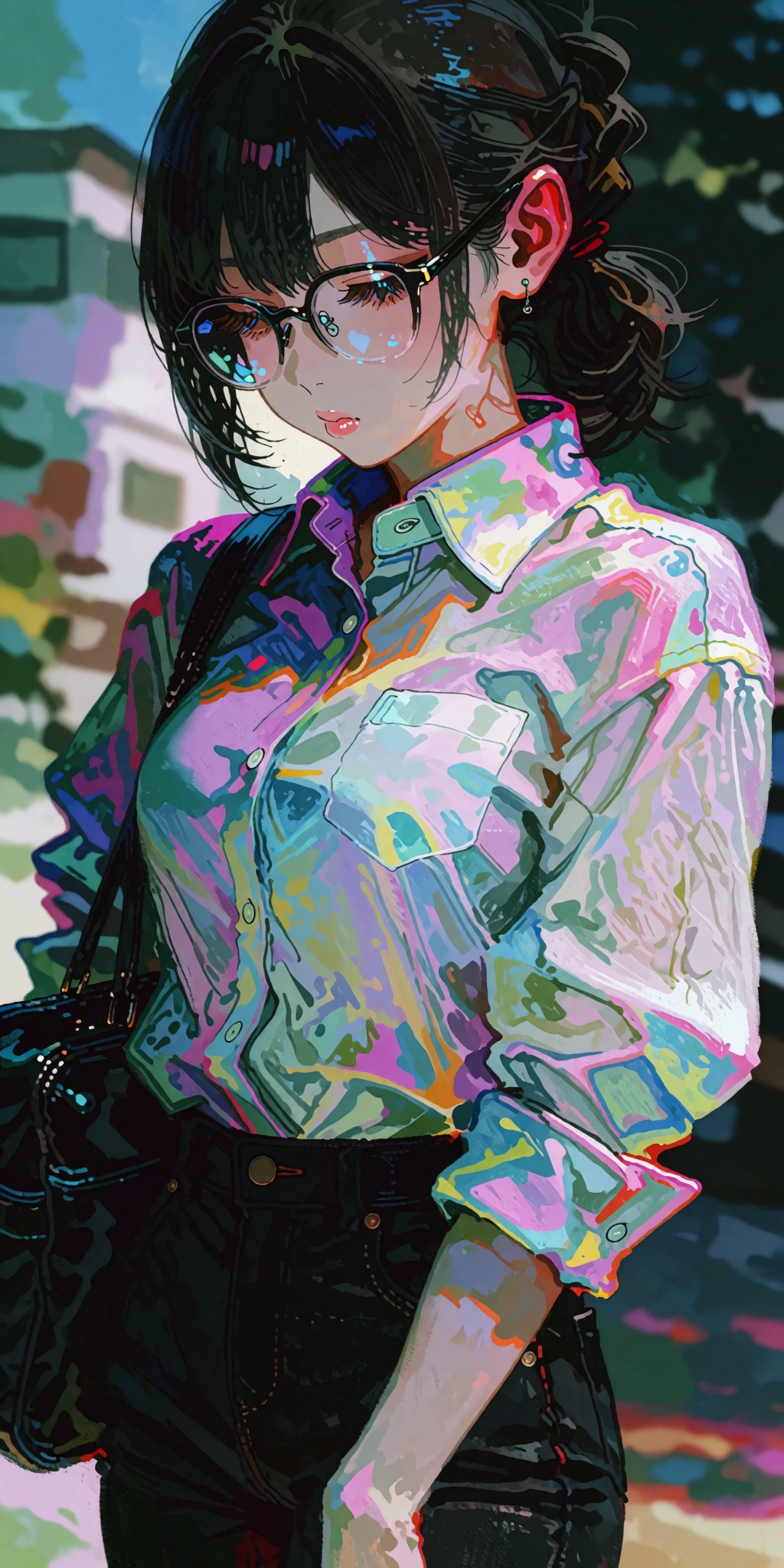 abstract,  colorful,  sharp details on Tensor.Art