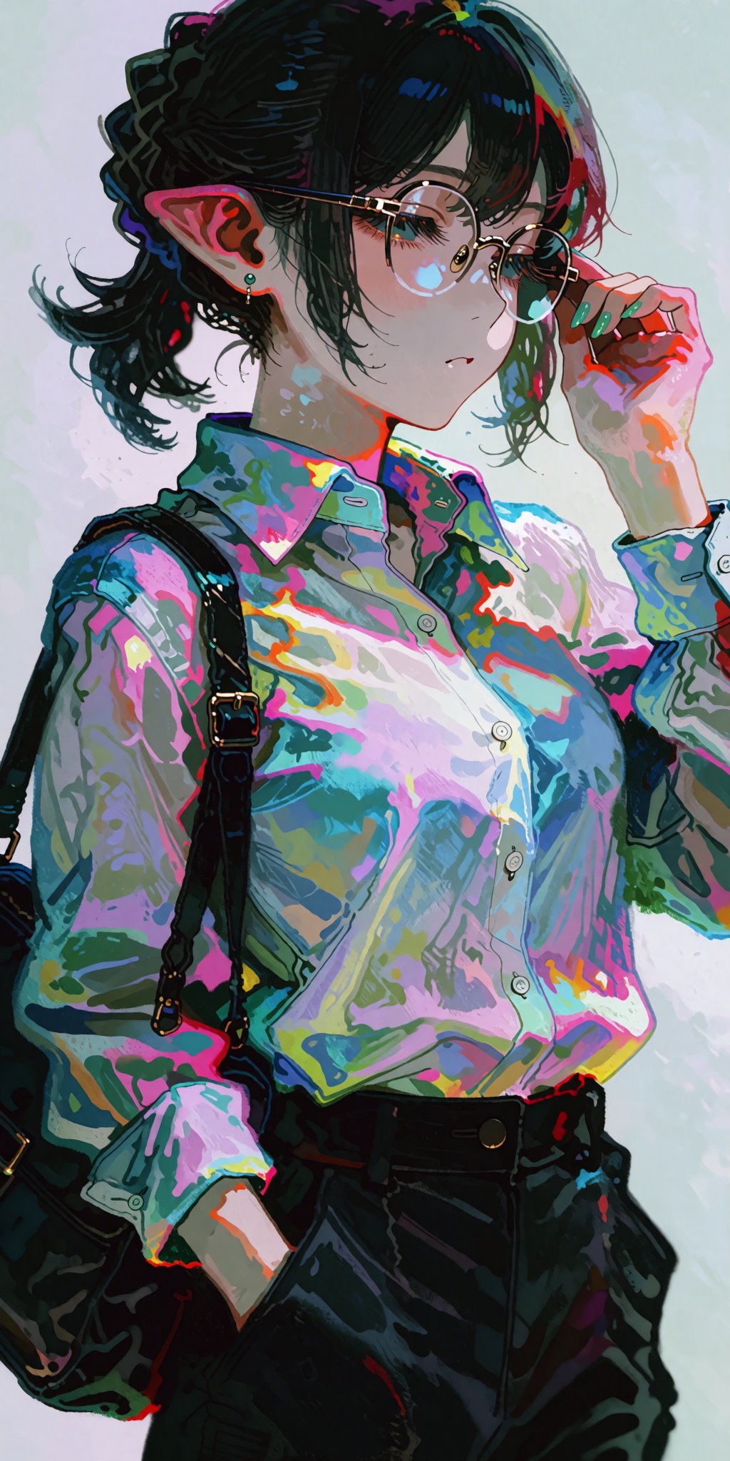 abstract,  colorful,  sharp details on Tensor.Art