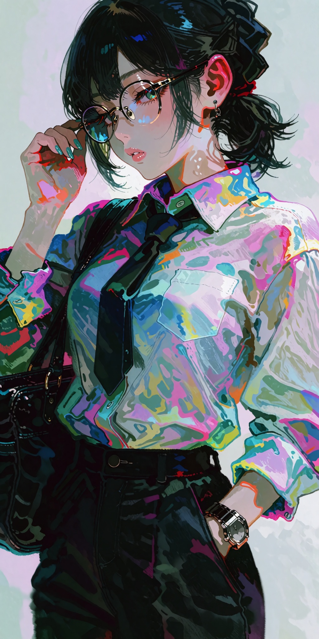 abstract,  colorful,  sharp details on Tensor.Art