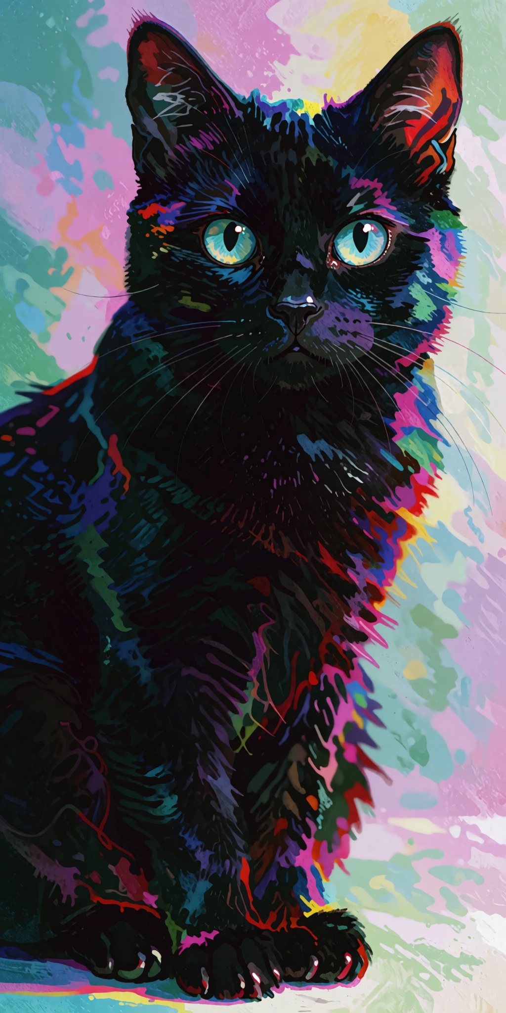 abstract,  colorful,  sharp details on Tensor.Art