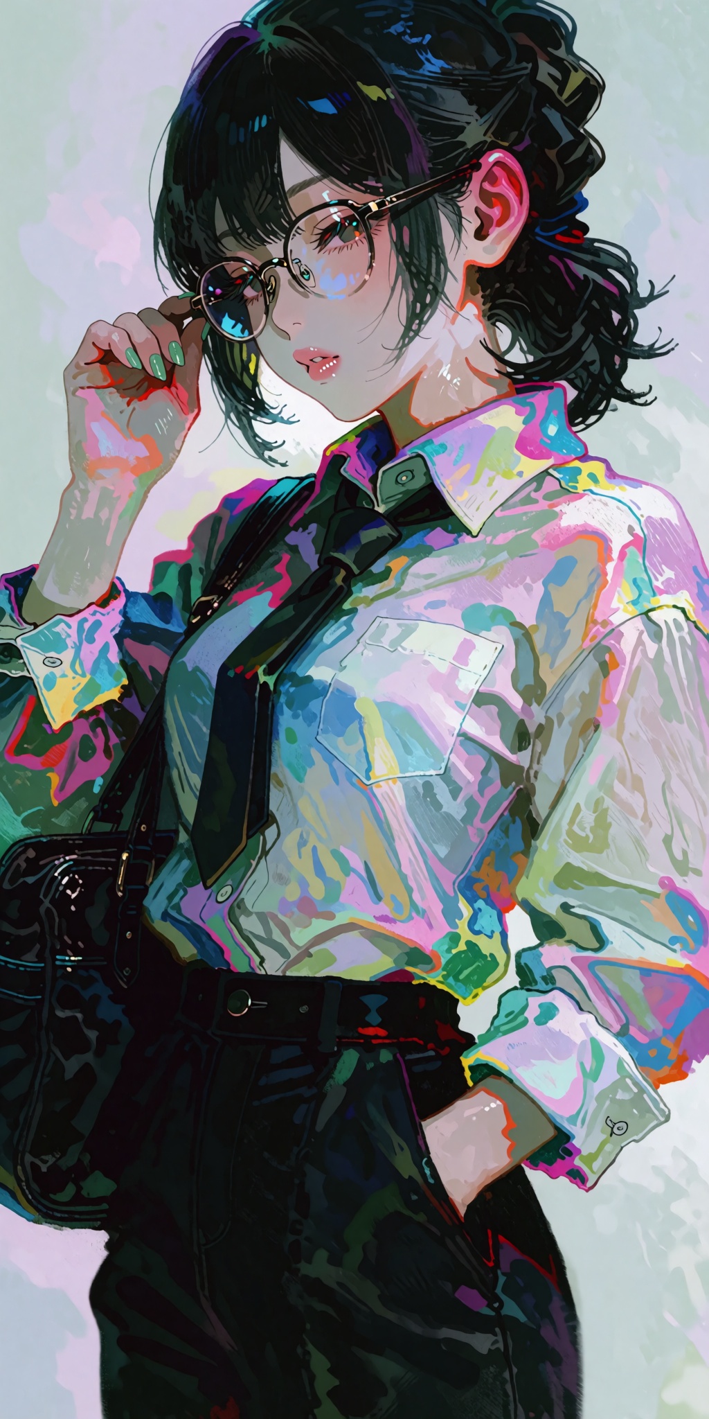 abstract,  colorful,  sharp details on Tensor.Art