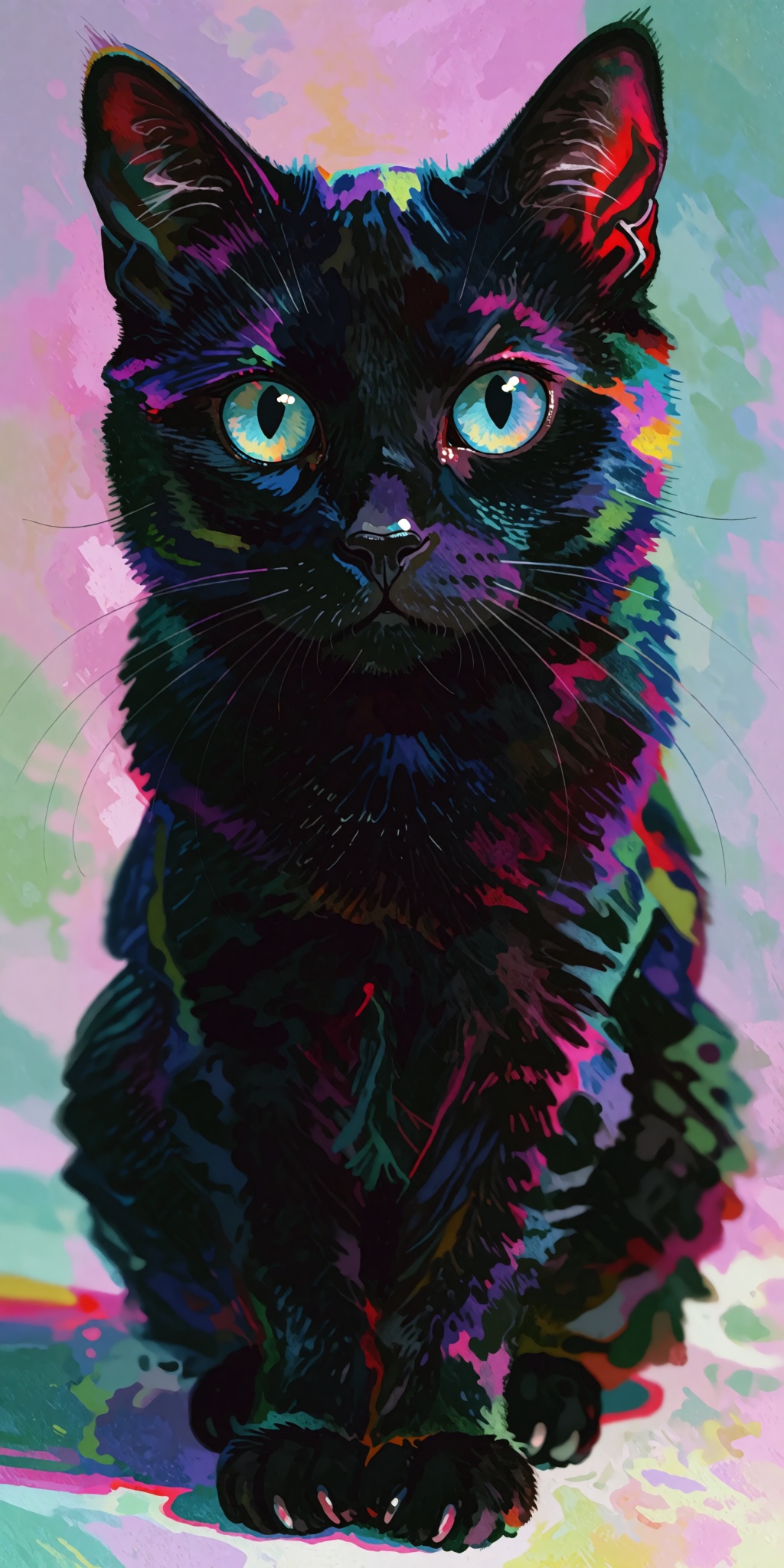 abstract,  colorful,  sharp details on Tensor.Art