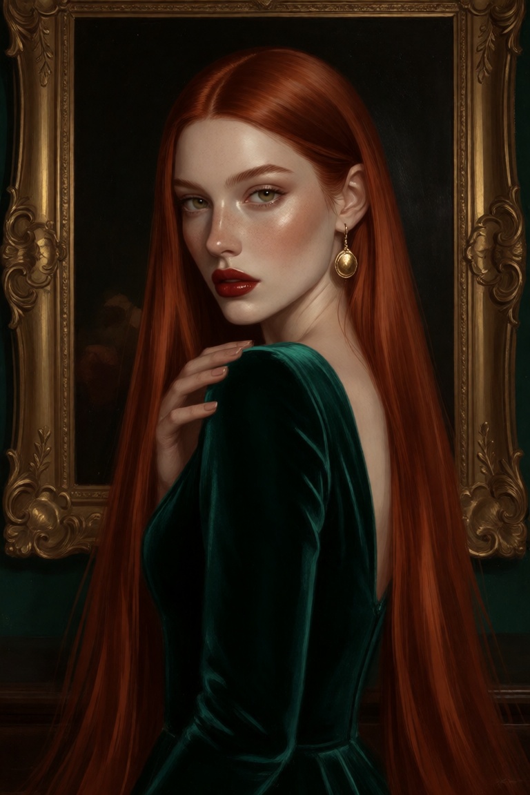 1girl,  solo,  semi close-up on Tensor.Art