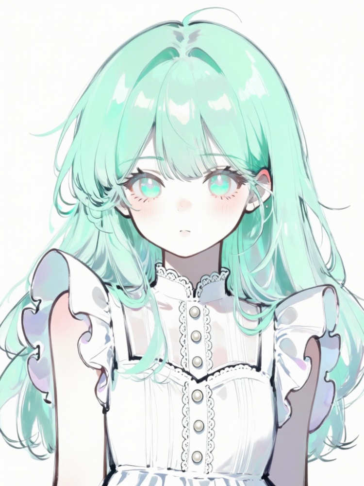 Zimage 冷调精致二次元少女头像 by 小狗宾利 on Tensor.Art