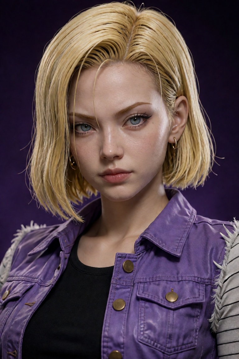 woman,  android 18,  photorealistic on Tensor.Art