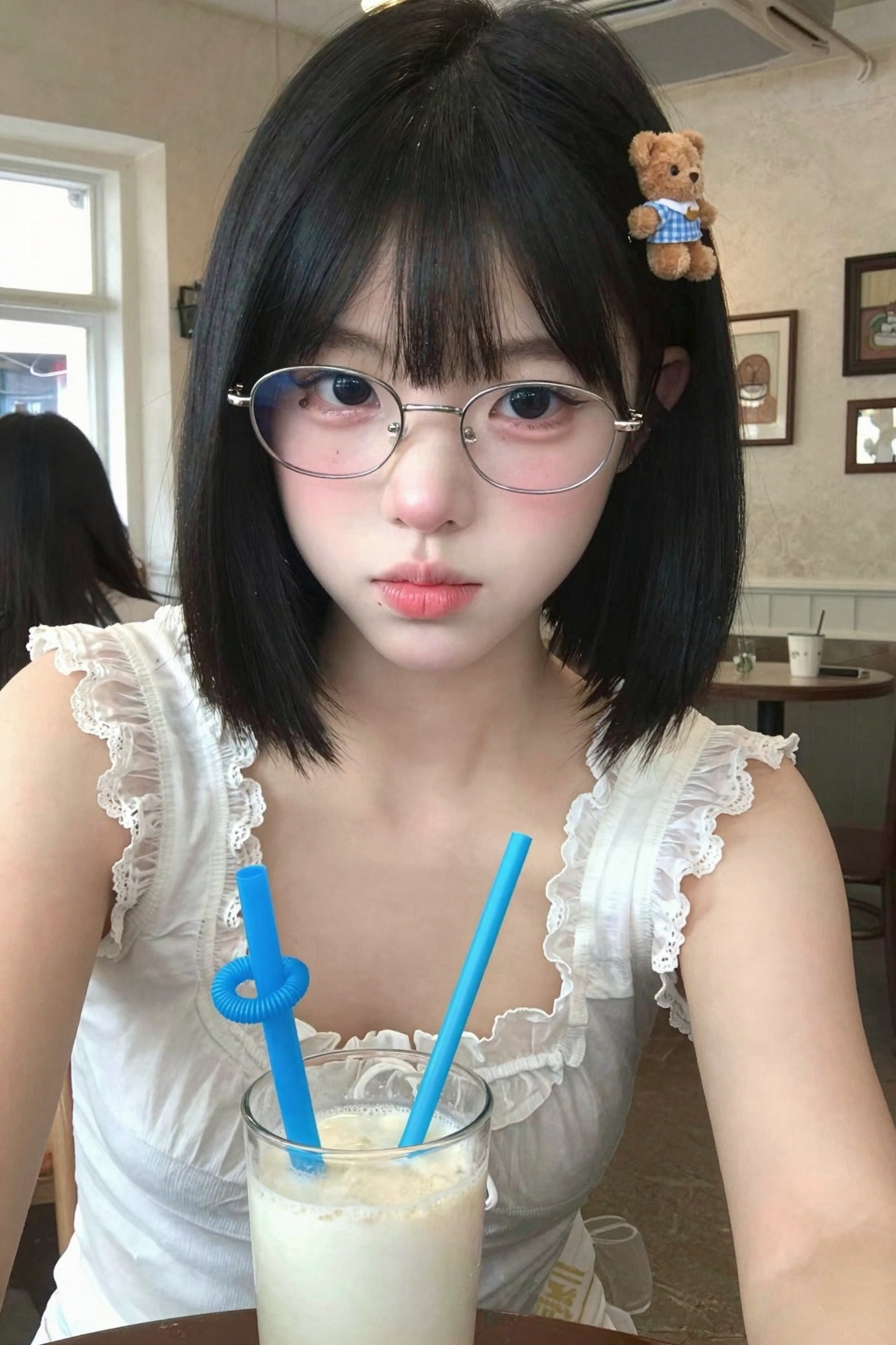 1girl,  solo,  pale radiant skin on Tensor.Art