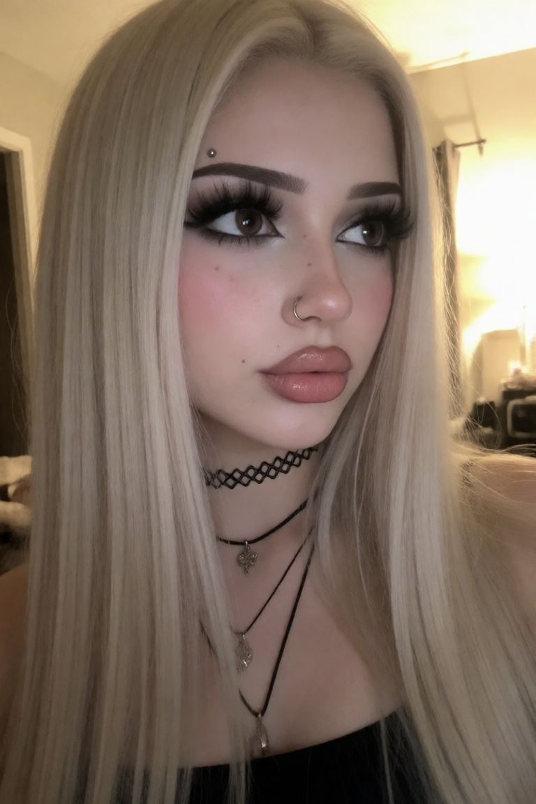 1girl,  solo,  face close-up selfie on Tensor.Art