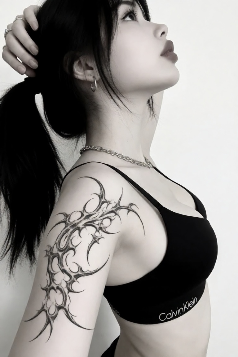 1girl,  solo,  upper body on Tensor.Art