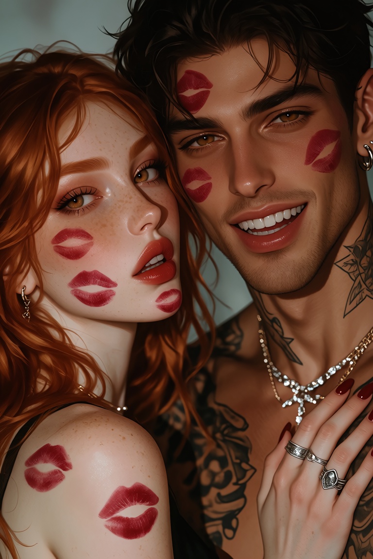 A young red haired woman with porcelain skin,  barely noticeable freckles,  amber eyes on Tensor.Art