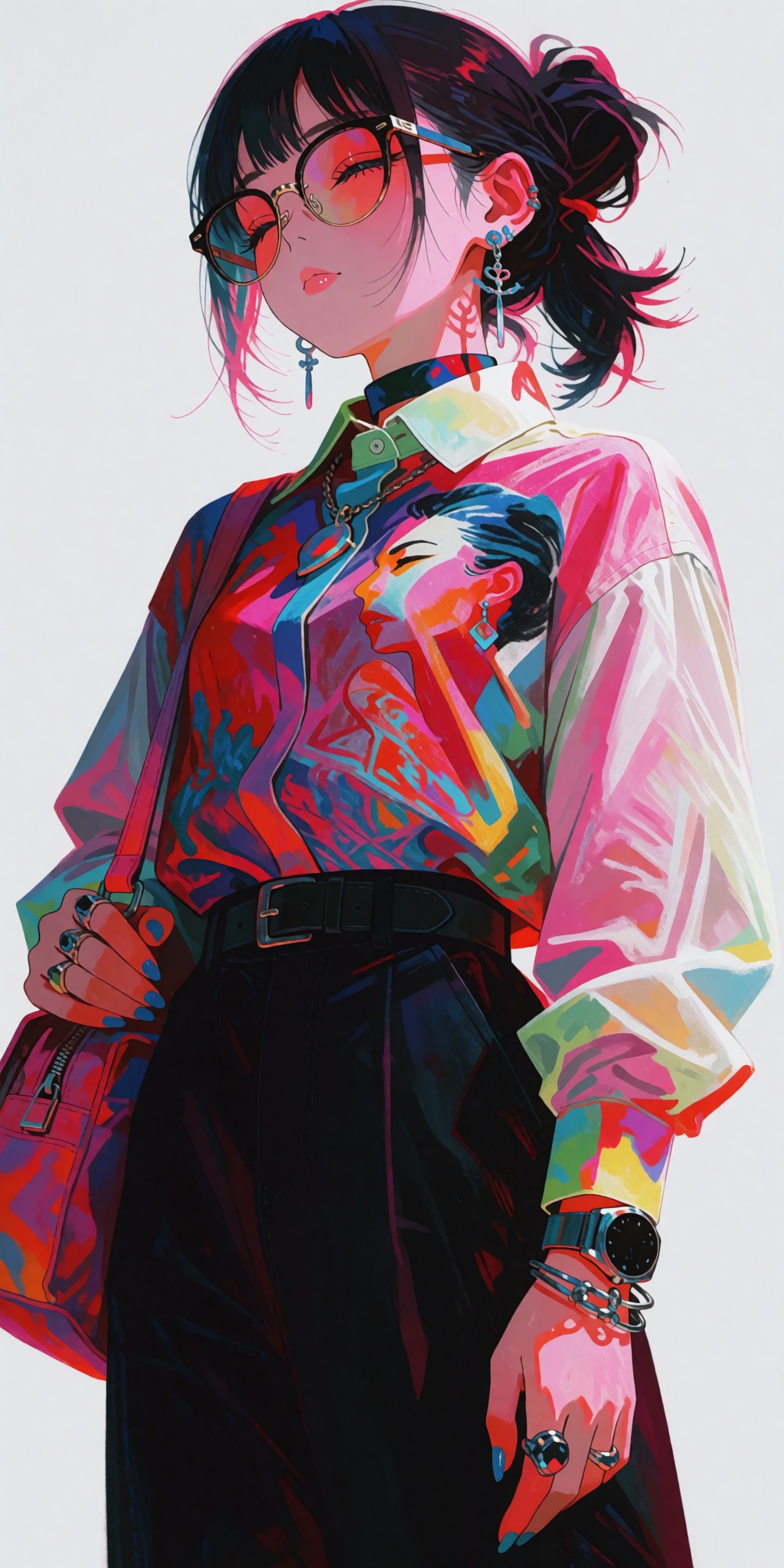 abstract,  colorful,  sharp details on Tensor.Art