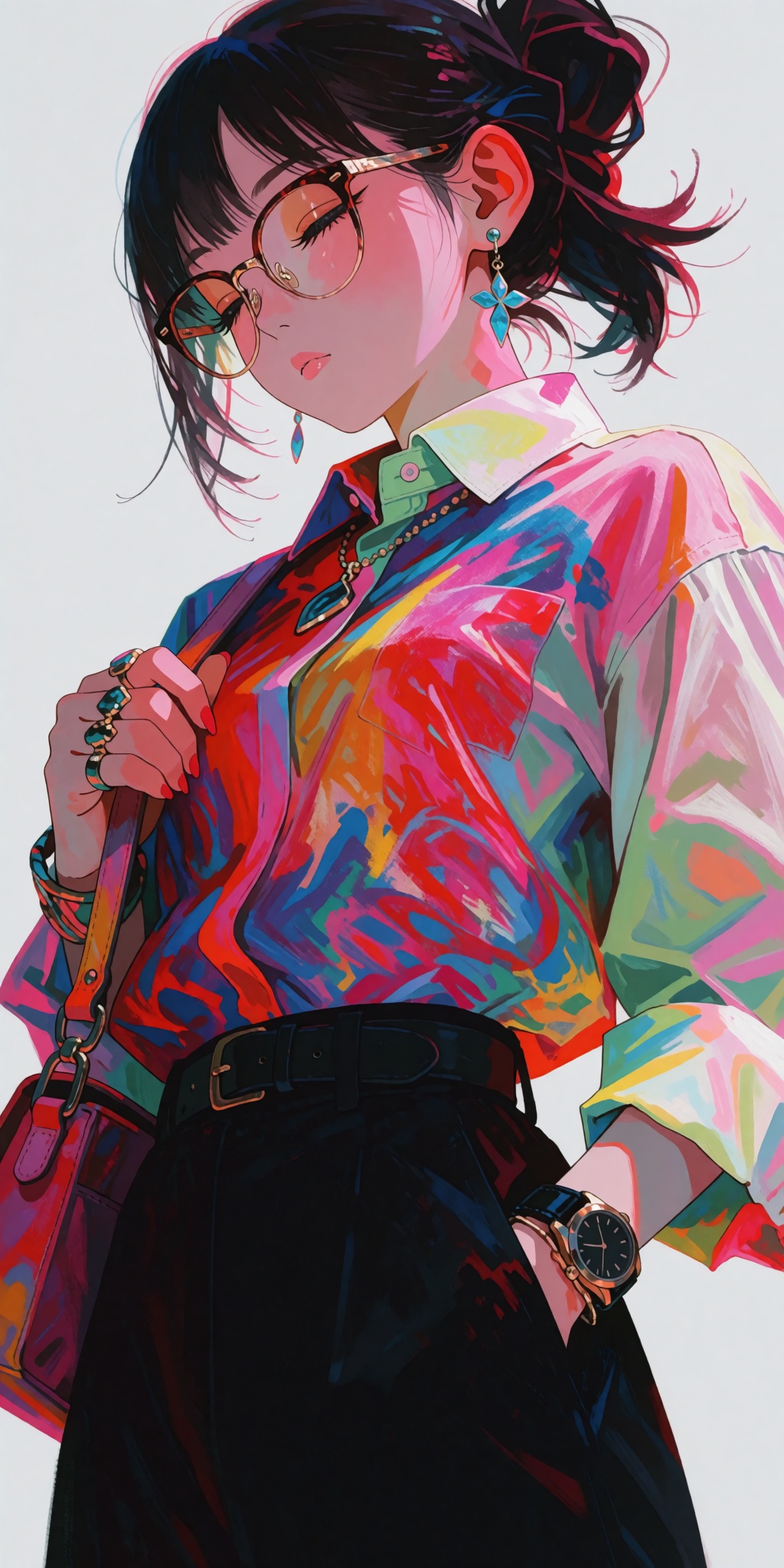 abstract,  colorful,  sharp details on Tensor.Art