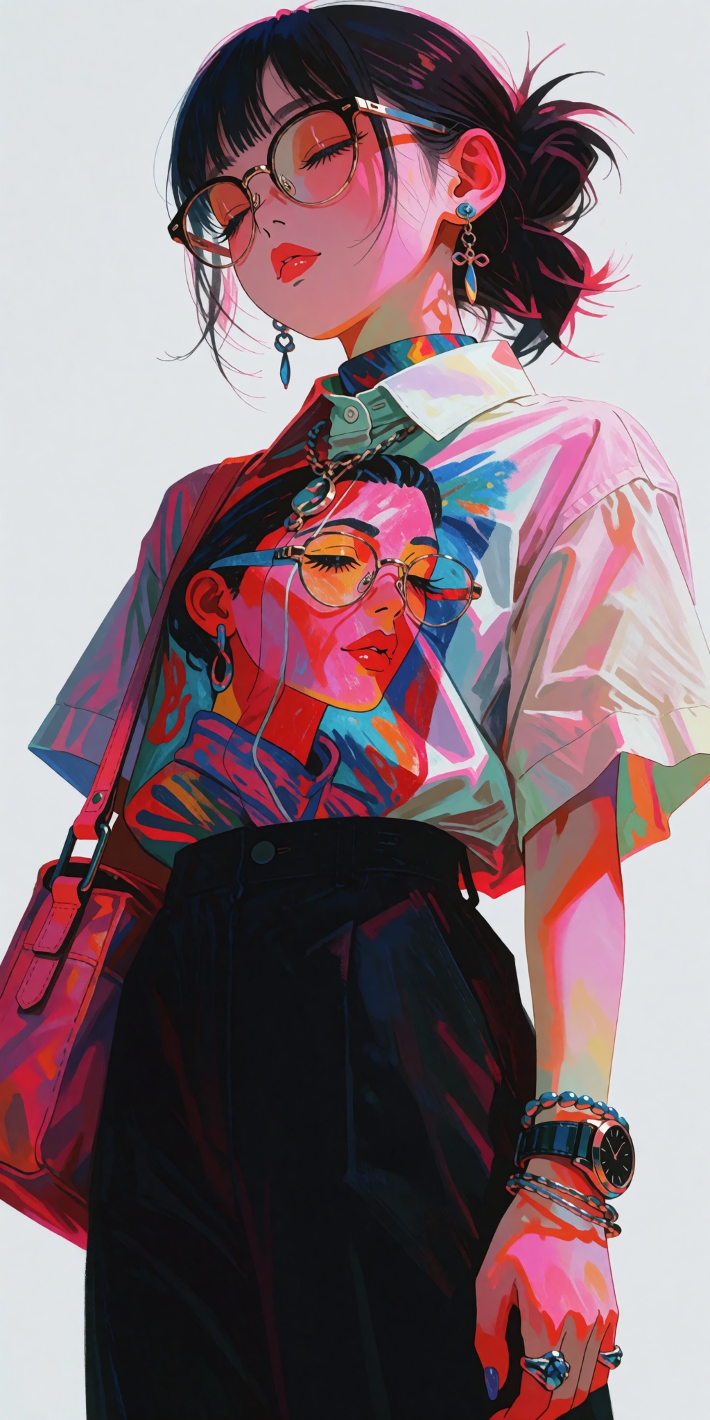 abstract,  colorful,  sharp details on Tensor.Art