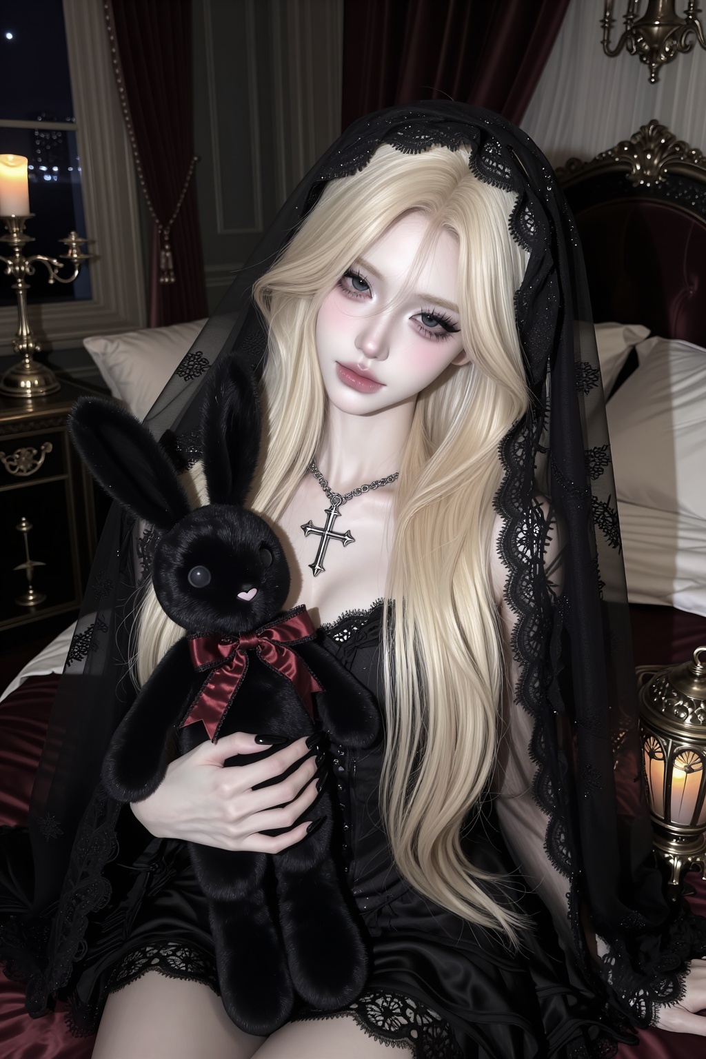 athensia,  (1. A woman) ,  blonde long wavy hair on Tensor.Art