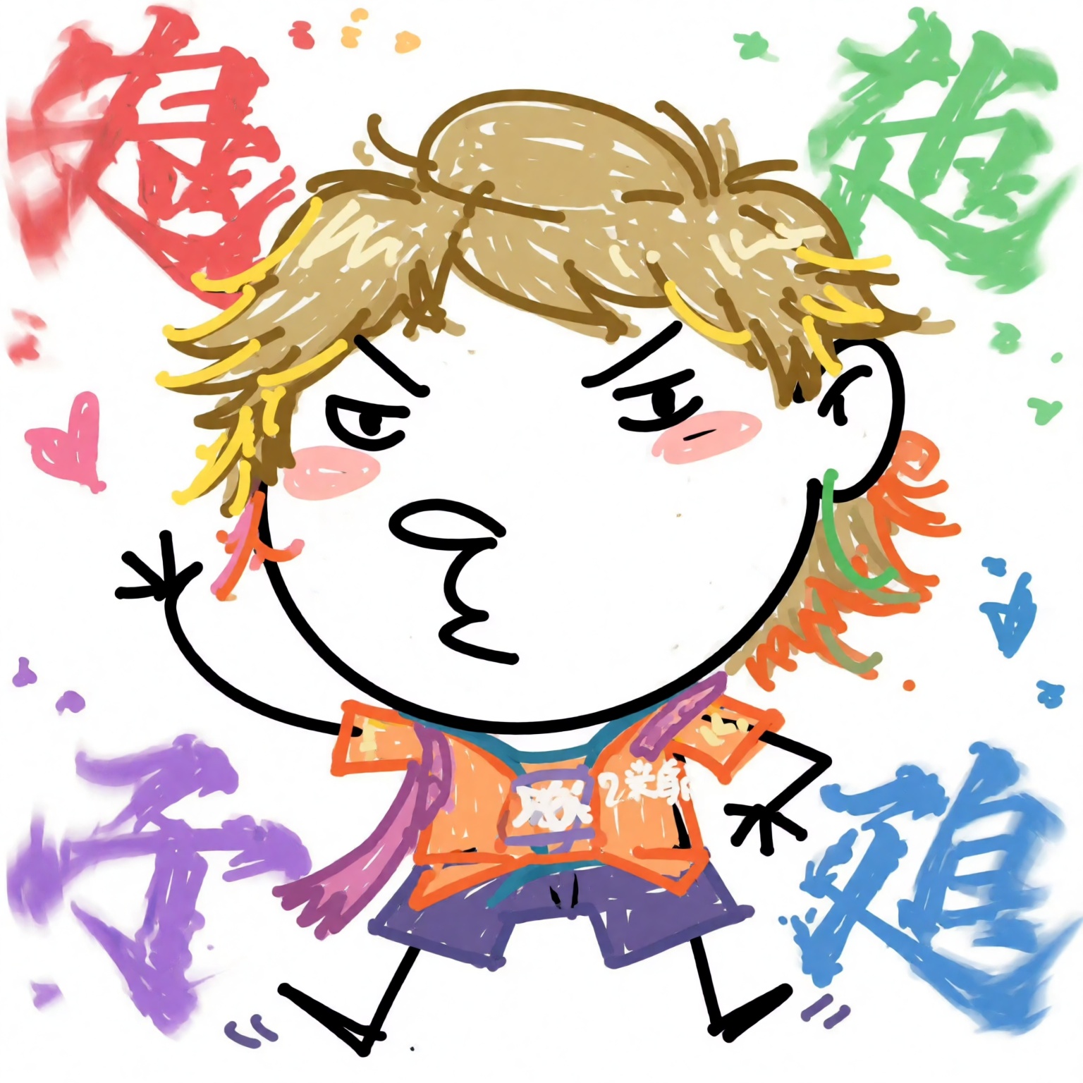 TuanTuan_STYLE,  一个男孩,  异想天开的卡通角色 on Tensor.Art