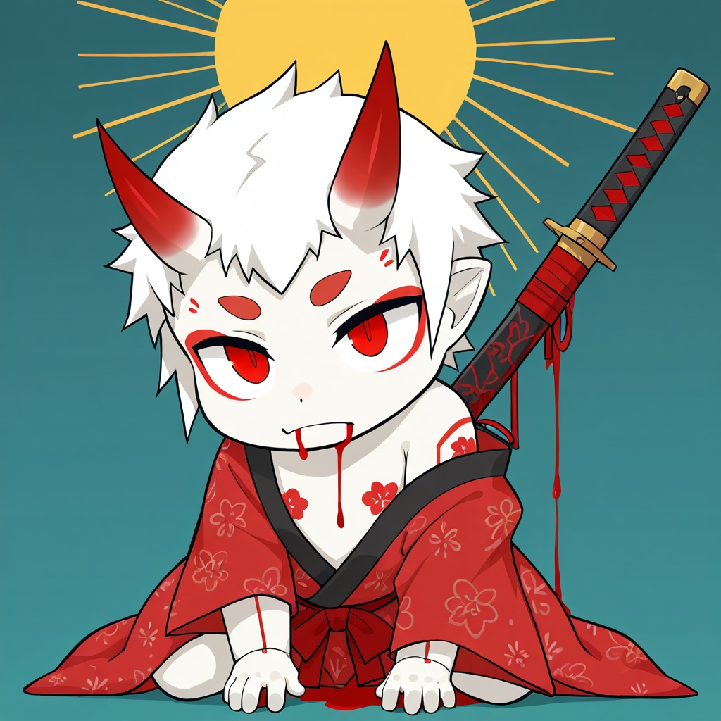 Chibi,  solo,  masterpiece on Tensor.Art