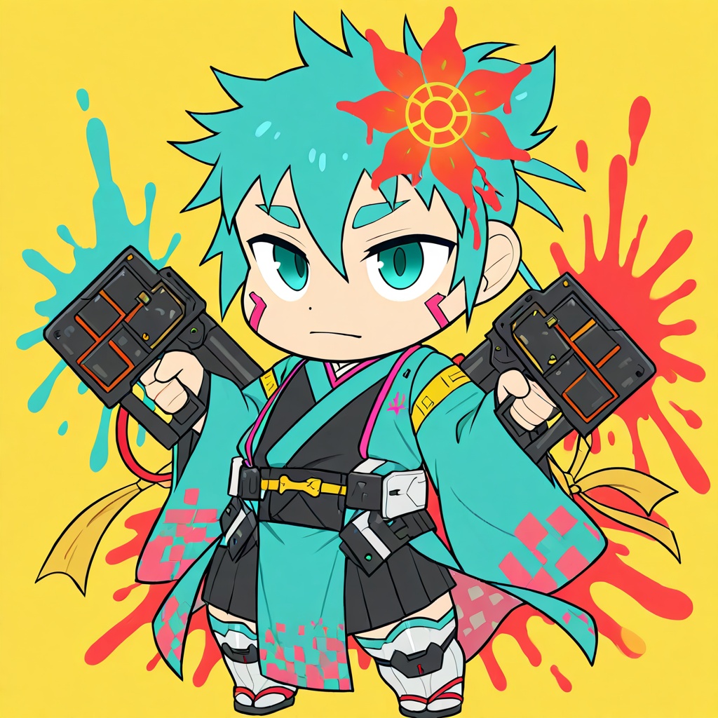 Chibi,  solo,  masterpiece on Tensor.Art