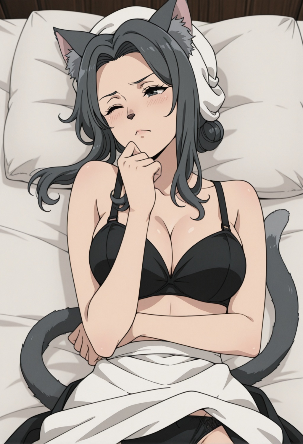 catmaidmt,  1girl,  cat ears on Tensor.Art