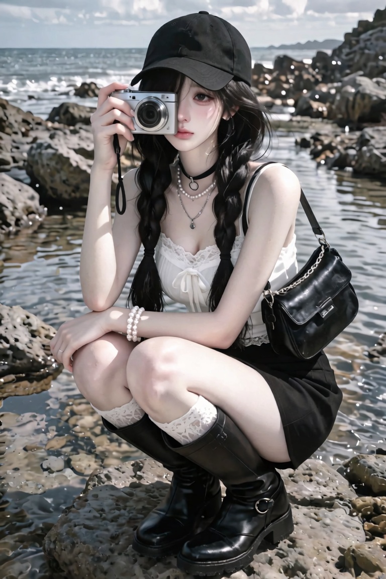 photorealistic,  realistic Korean young woman,  character-focused composition on Tensor.Art