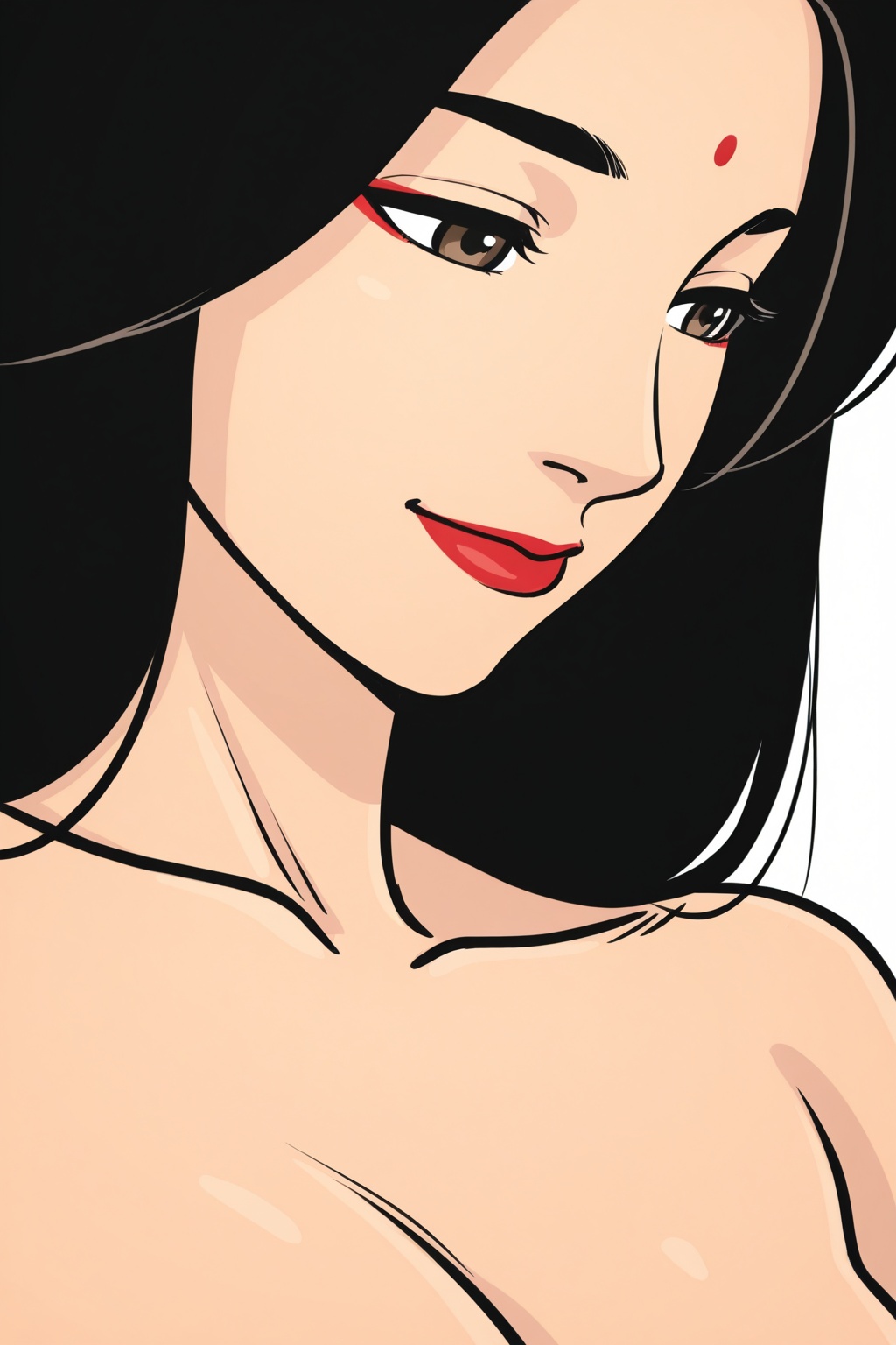 1girl,  face focus,  anatomically correct on Tensor.Art