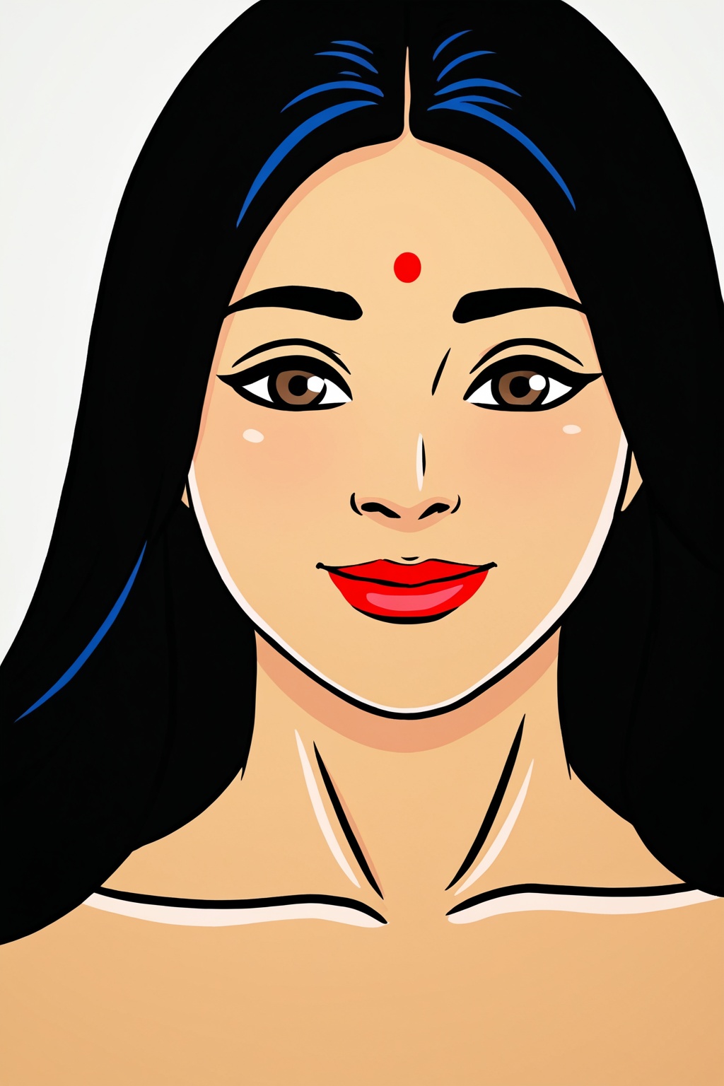 1girl,  face focus,  anatomically correct on Tensor.Art