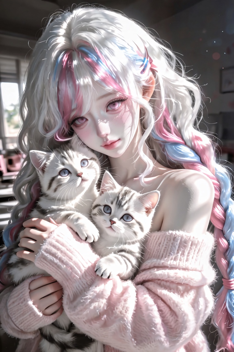 1 girl,  solo,  pale skin on Tensor.Art