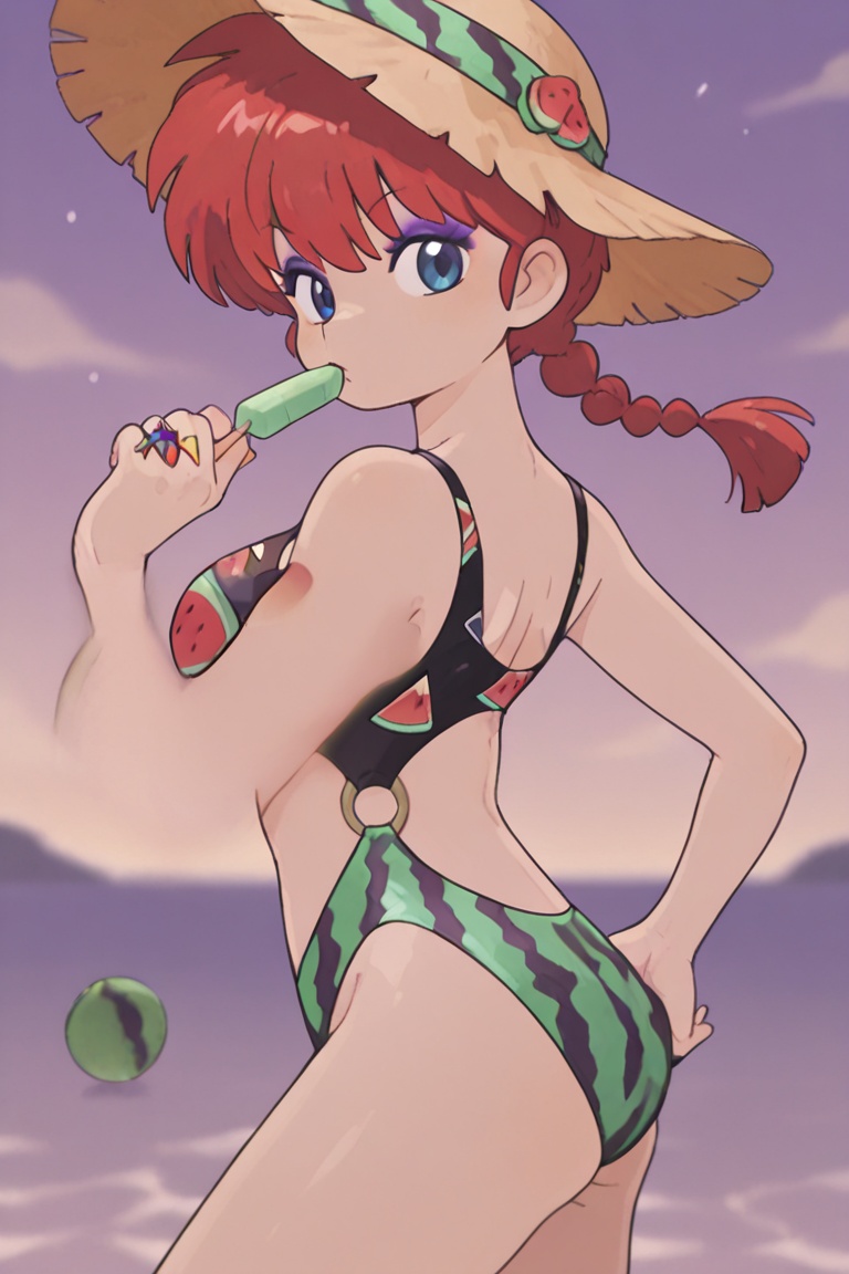 (Ring bikini,  connected bikini,  )eyeshadow on Tensor.Art