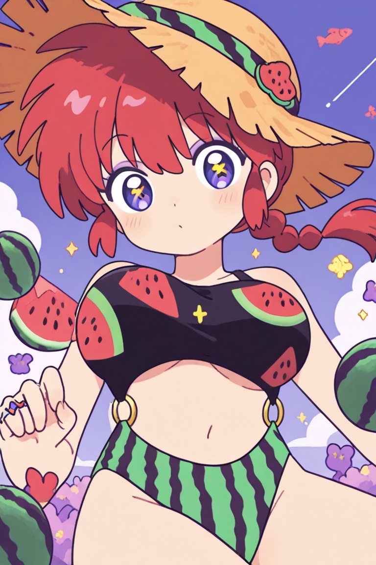 Ring bikini,  connected bikini on Tensor.Art
