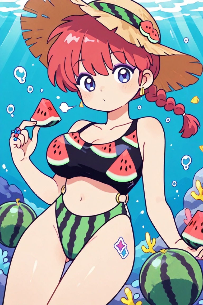 Ring bikini,  connected bikini,  Side ring bikini on Tensor.Art