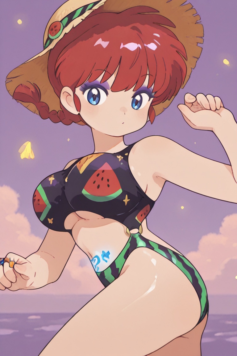 (Ring bikini,  connected bikini,  )eyeshadow on Tensor.Art