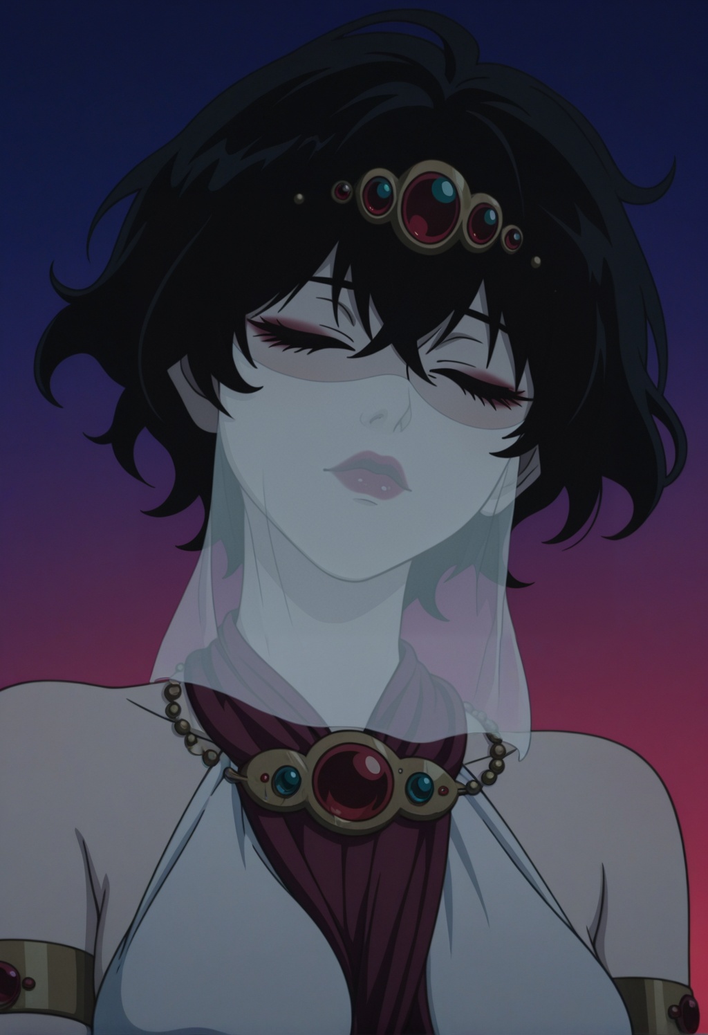 succubusmt,  1girl,  black hair on Tensor.Art
