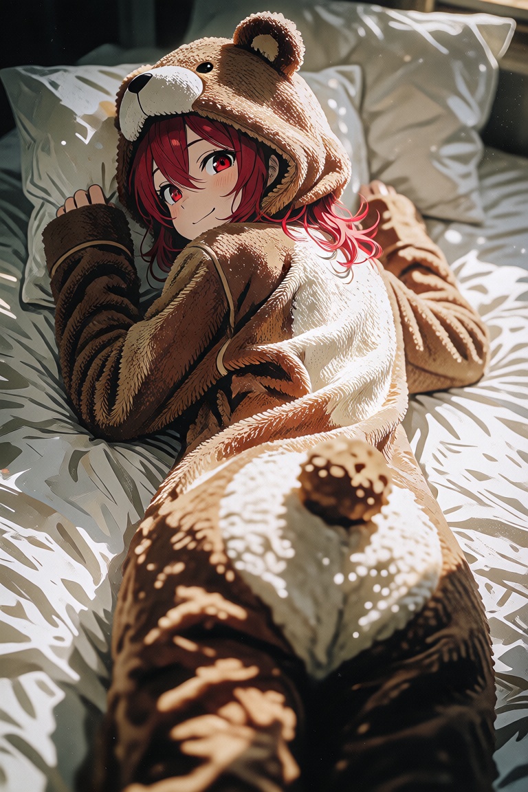 1girl,  animal costume,  animal hood on Tensor.Art