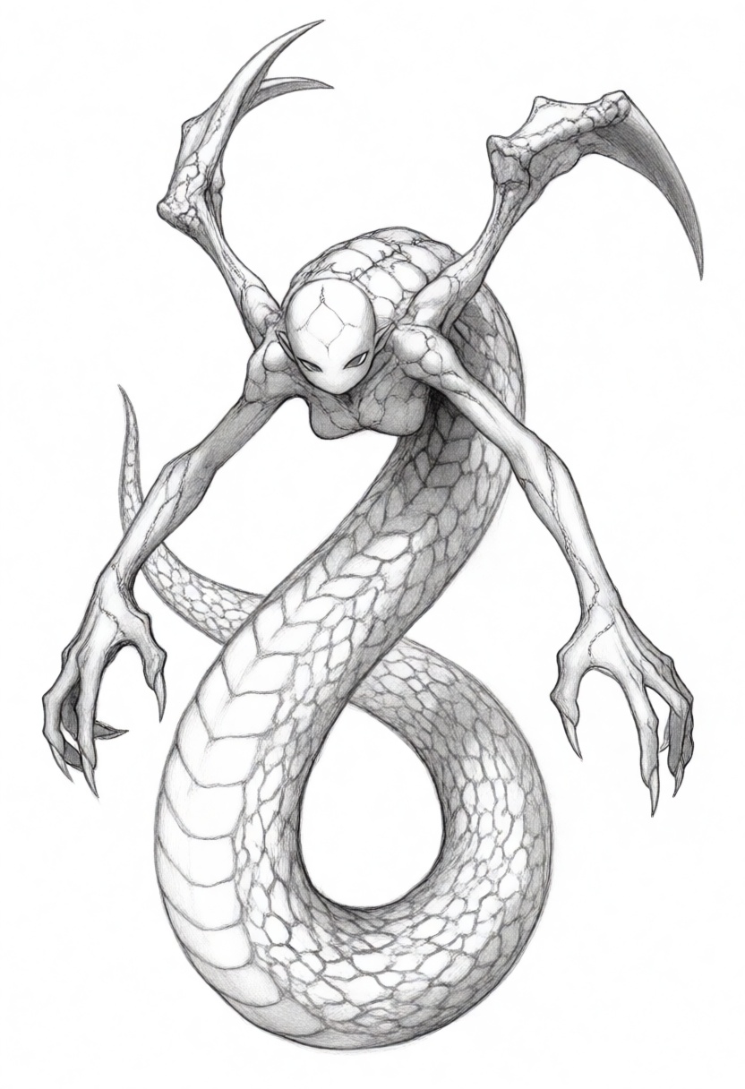 gothkitschart,  In a dynamic,  top-down high-angle perspective against a plain white background with ample negative space...