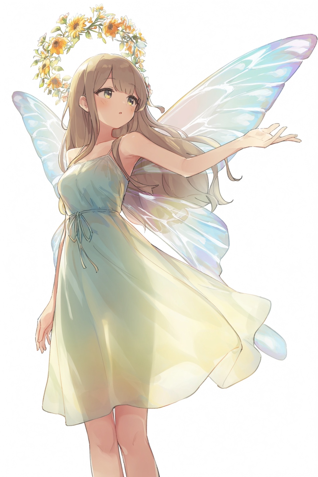 highres,  absurdres,  @epi_zero A young woman with translucent on Tensor.Art