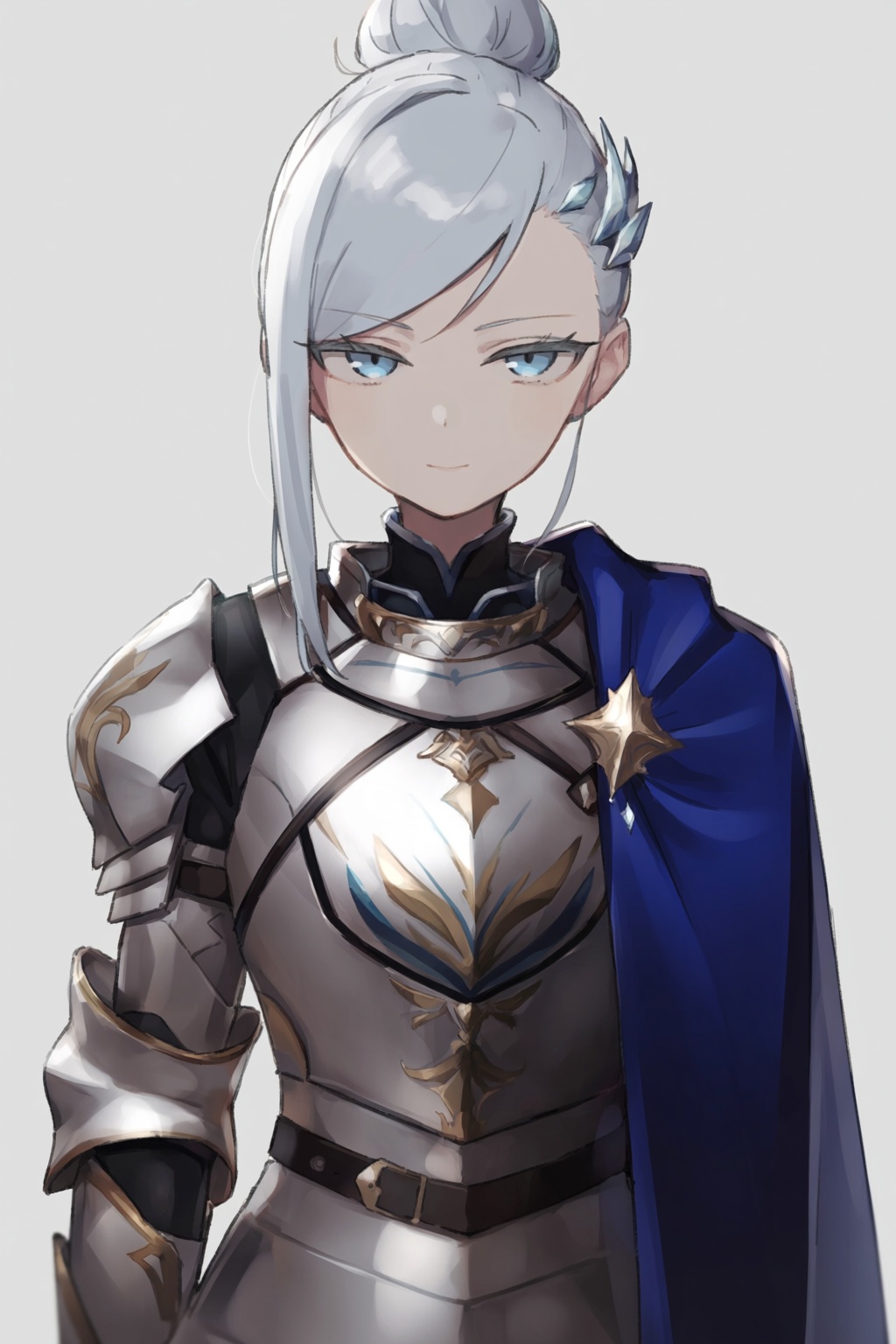 highres,  absurdres,  @epi_zero An upper-body portrait of a stoic woman with sharp on Tensor.Art