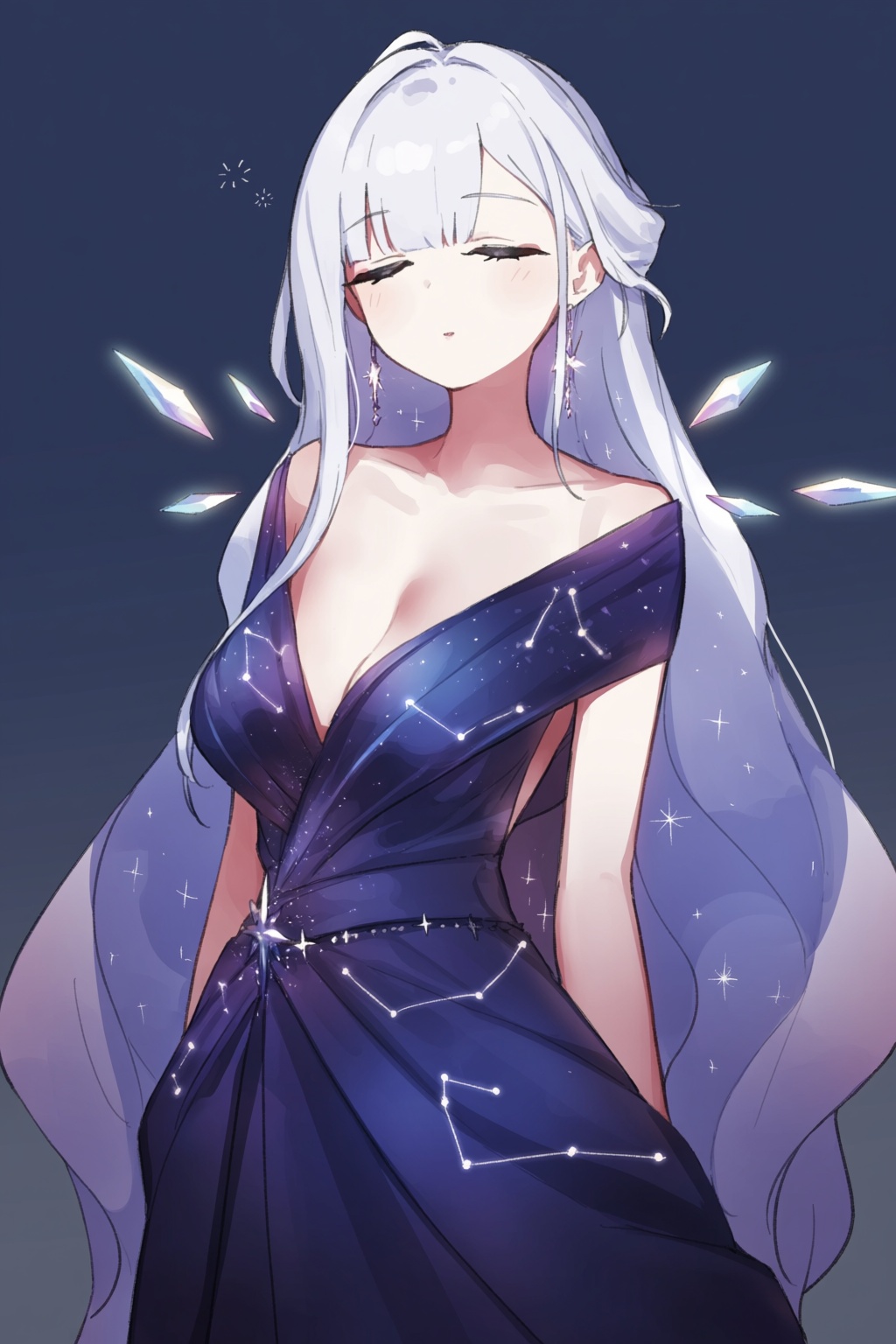 highres,  absurdres,  @epi_zero An upper-body portrait of a woman with shimmering on Tensor.Art