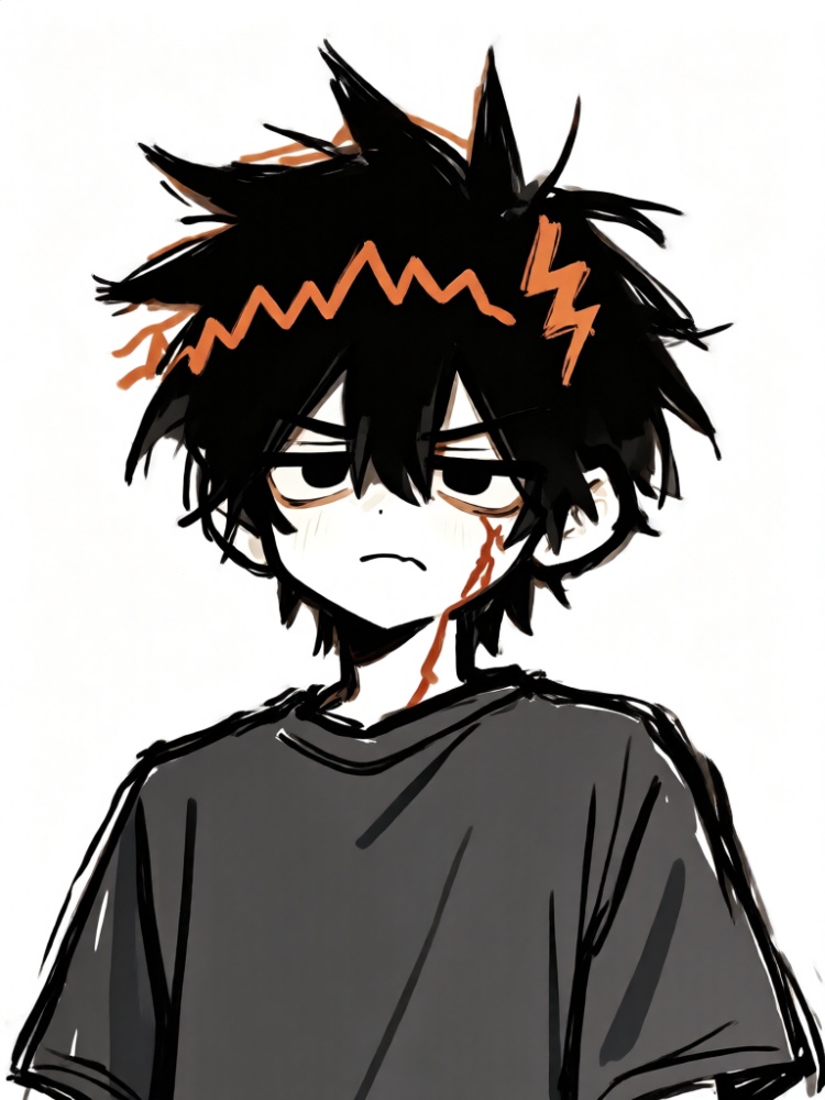 Qwen‑image 随性速写涂鸦风头像 by 小狗宾利 on Tensor.Art