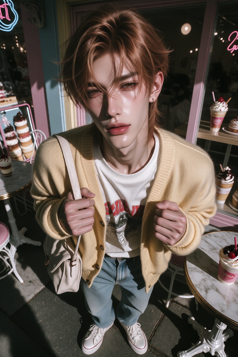 CHARACTER: 1boy,  solo,  26-year-old Chinese male model on Tensor.Art