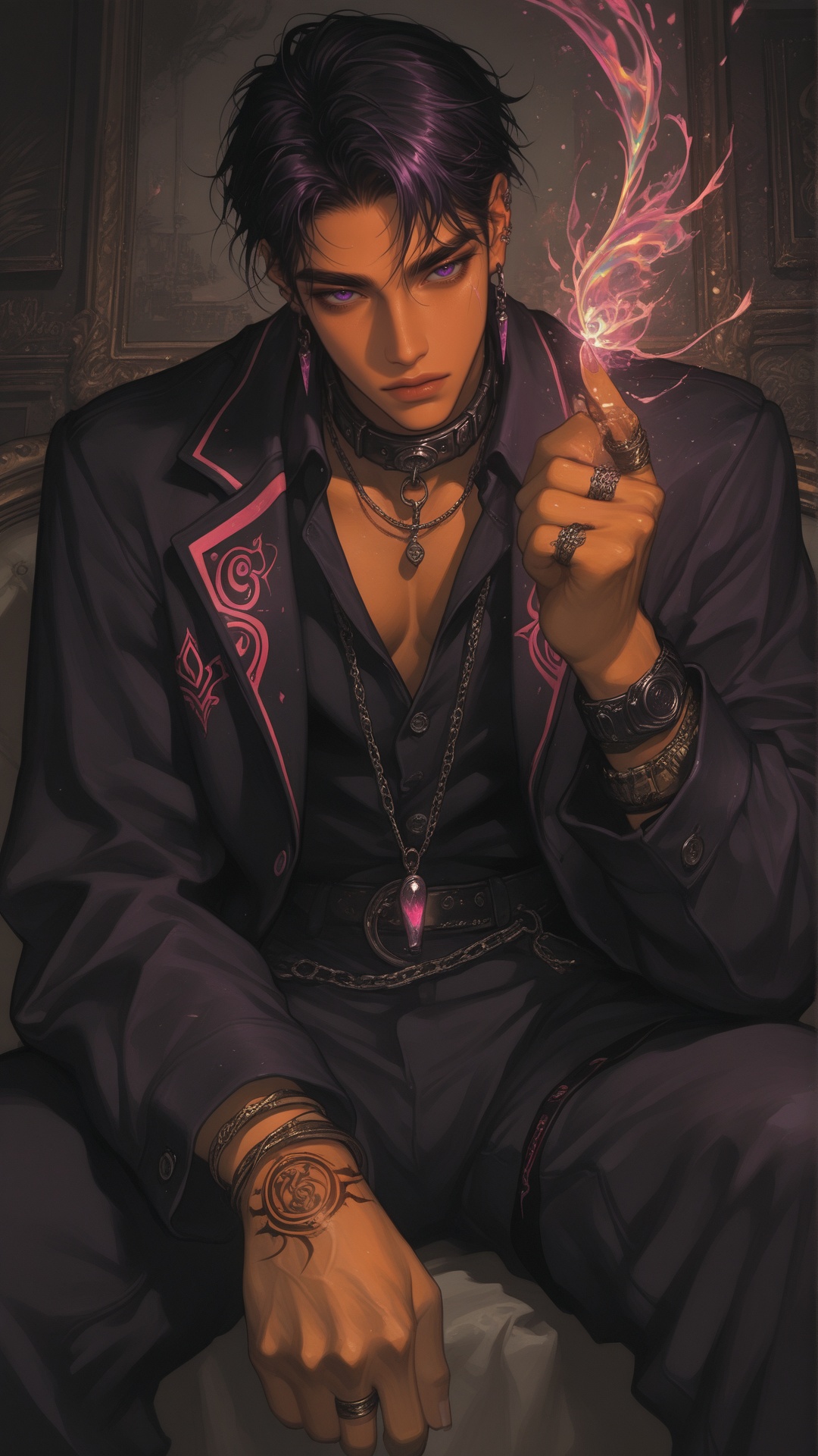 - a vibrant,  stylized scene. "exquisite lighting and composition,  sharp on Tensor.Art