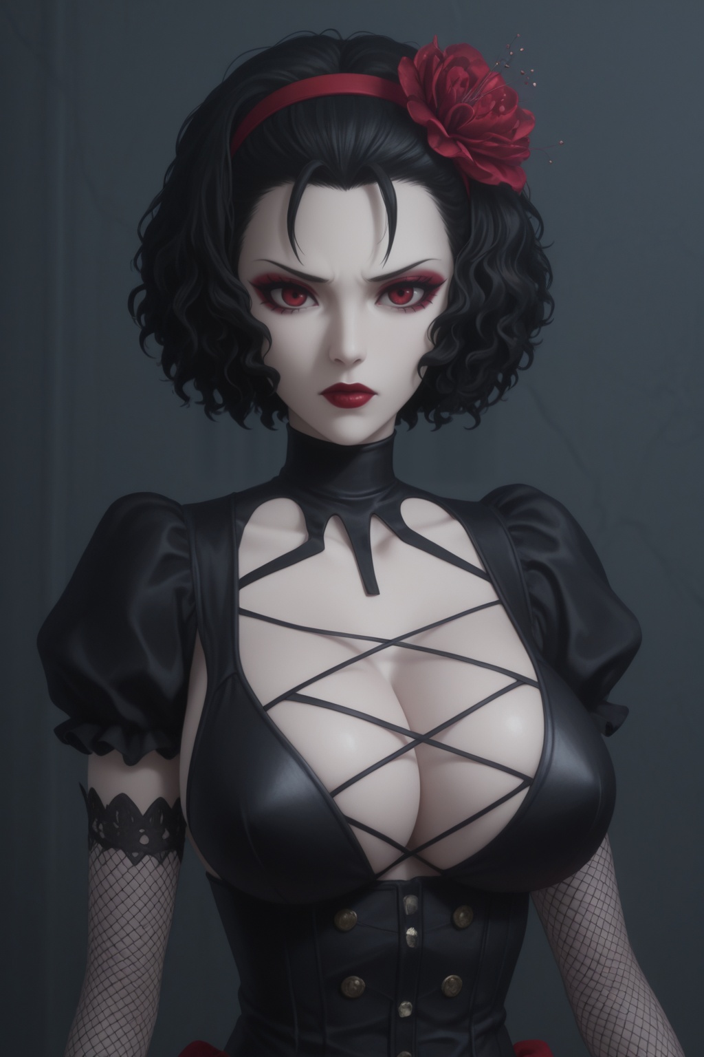 Beast_Kur0sh1tsuj,  solo,  1girl on Tensor.Art