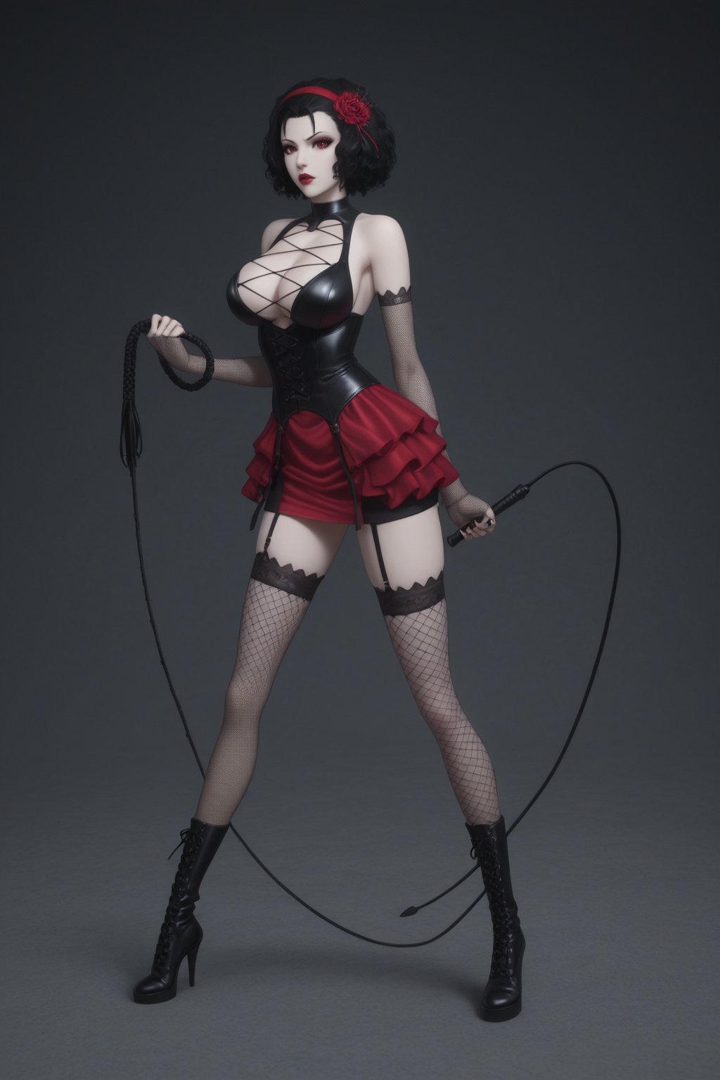 Beast_Kur0sh1tsuj,  solo,  1girl on Tensor.Art