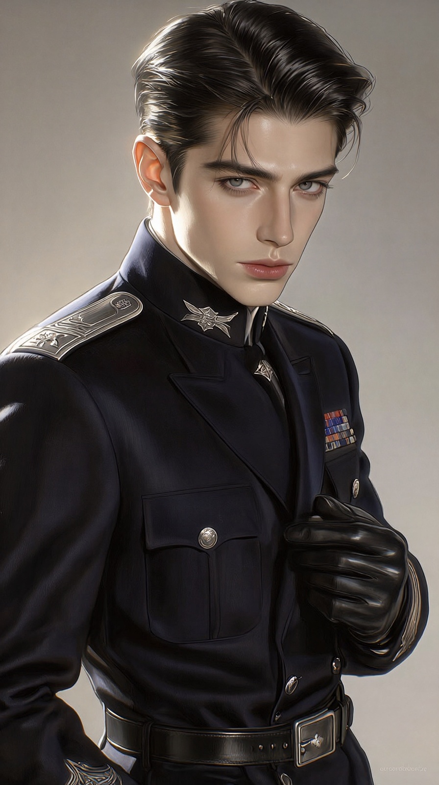 (Highly refined art style) 1male,  solo,  cinematic composition on Tensor.Art