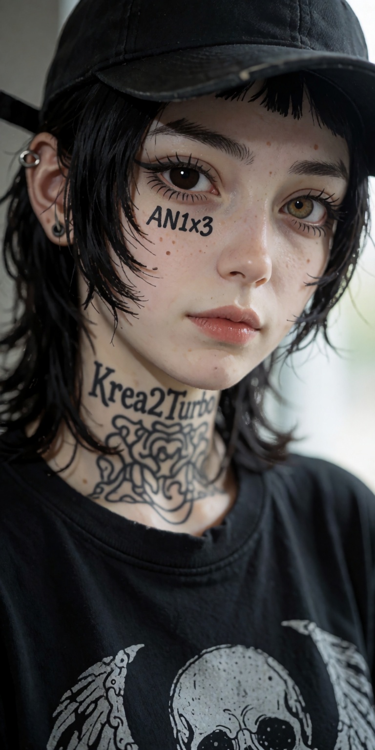1girl,  close-up upper body shot,  pale porcelain skin on Tensor.Art