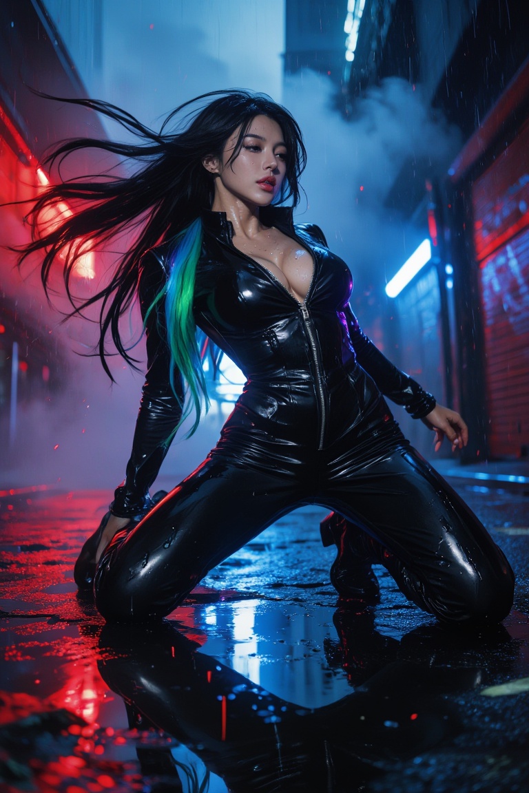ultra realistic cinematic film still,  low angle shot,  dynamic motion action pose on Tensor.Art