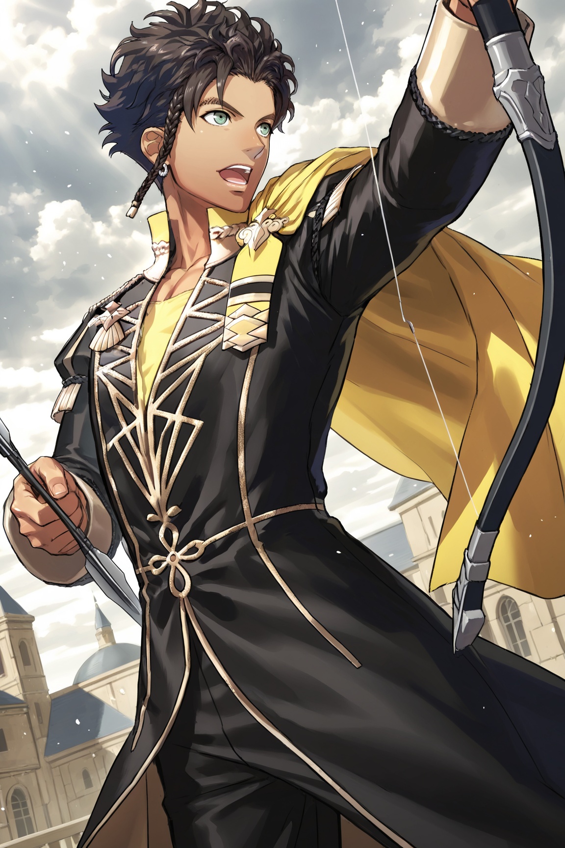 1boy,  solo male,  claude von riegan on Tensor.Art