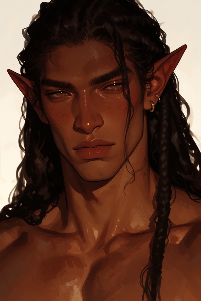 ((1*****,  solo male character,  demihuman on Tensor.Art