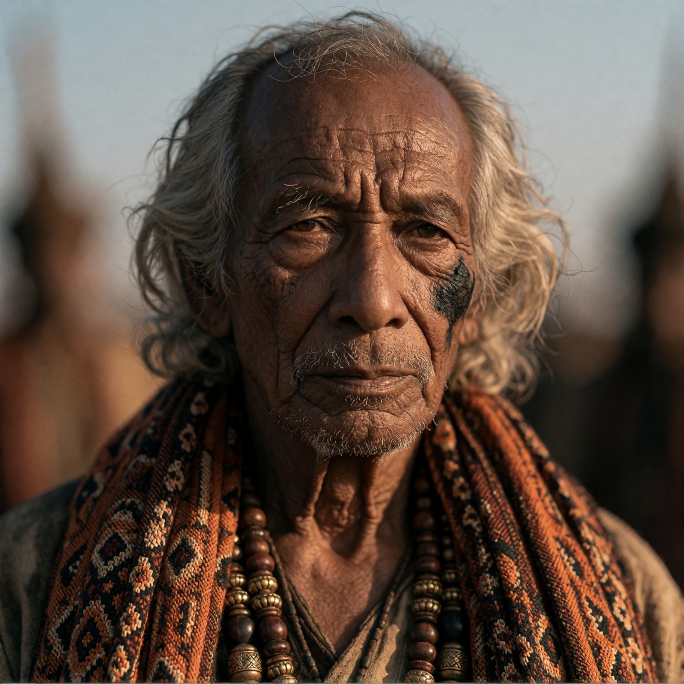 oum4saga,  An elderly man,  likely civilian on Tensor.Art