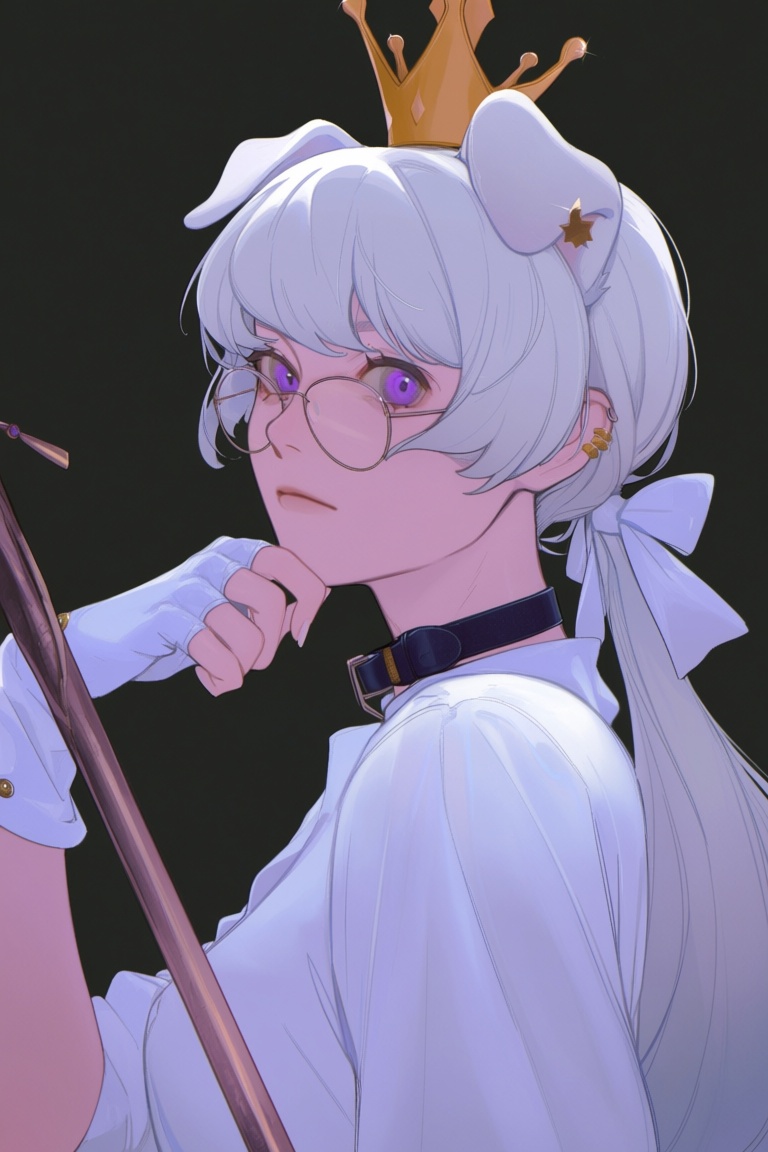 @EL3CTR4 1girl,  animal collar,  animal ears on Tensor.Art