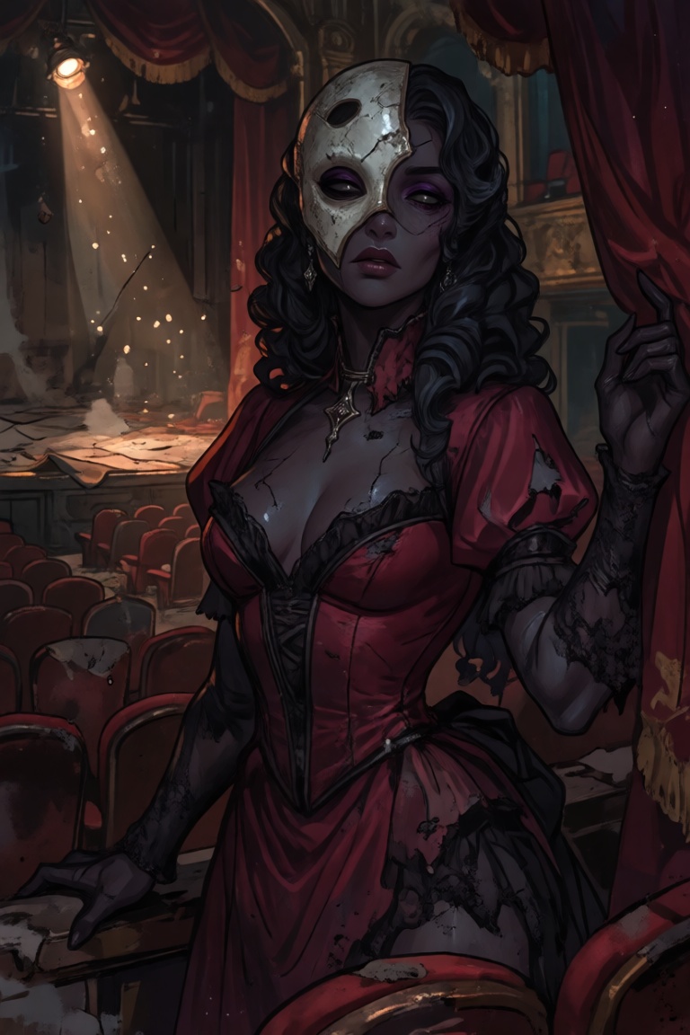 (1 *****,  mature,  older woman on Tensor.Art