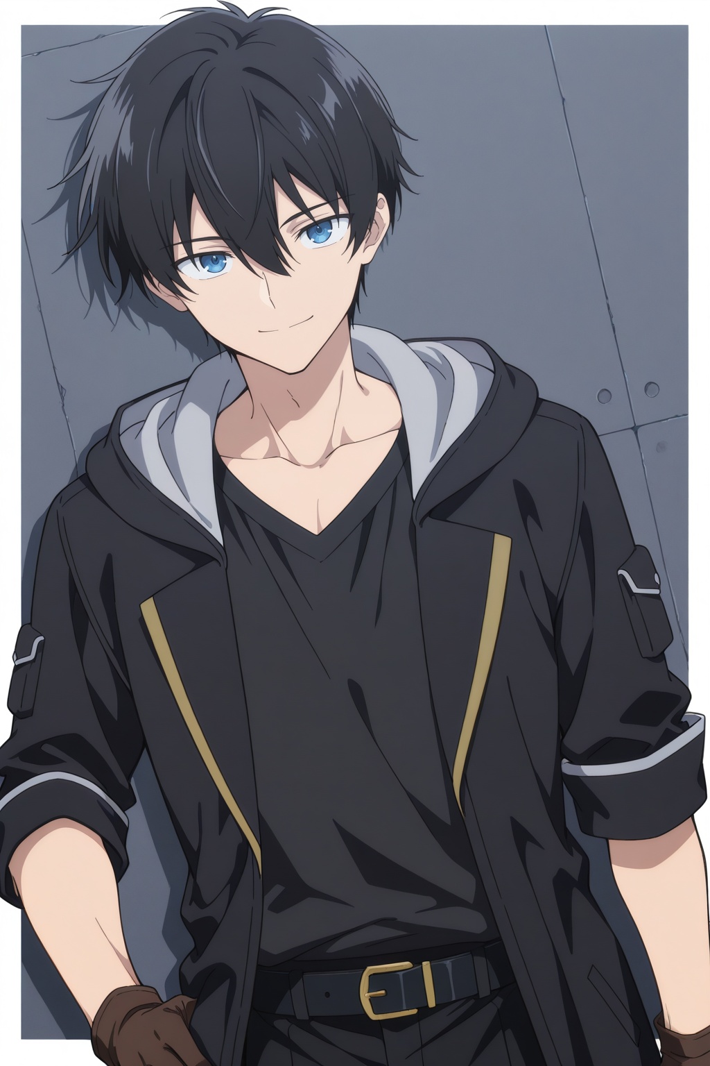 orhun_dura,  short hair,  hair between eyes on Tensor.Art